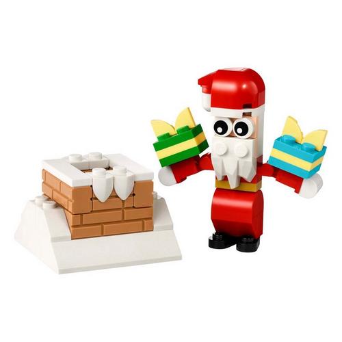 LEGO Creator Christmas Chimney Fun with Santa 30692 Bag - Primary Image