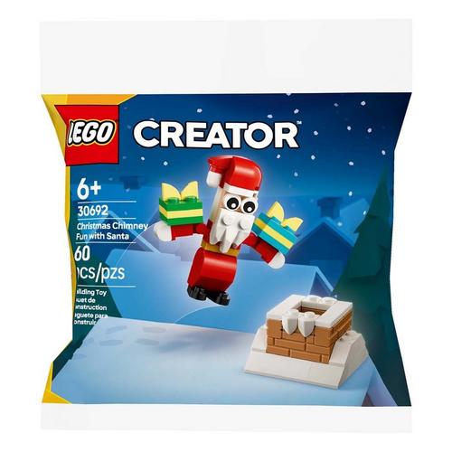 LEGO Creator Christmas Chimney Fun with Santa 30692 Bag - Primary Image