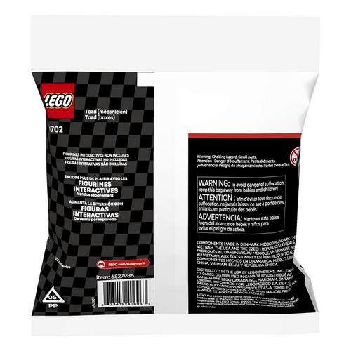 LEGO Super Mario Toad (Pit Crew) 30702 Bag - Primary Image