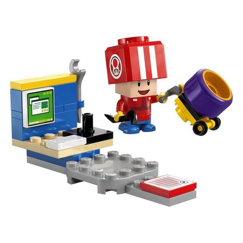 LEGO Super Mario Toad (Pit Crew) 30702 Bag - Primary Image