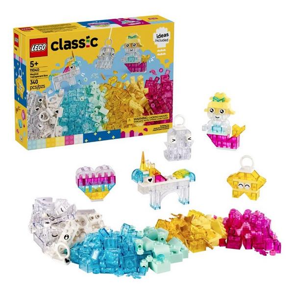 LEGO Classic Magical Transparent Box 11040 Building Set