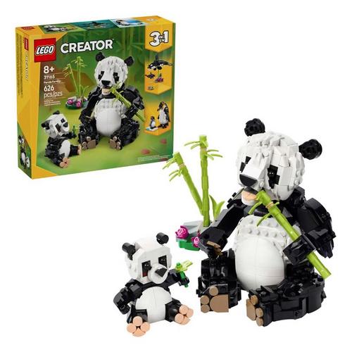 LEGO Creator 3 in 1 Wild Animals Panda Family 31165 Building Set - Primary Image