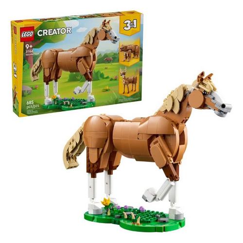 LEGO Creator 3 in 1 Beautiful Horse 3116 31166 Building Set - Primary Image