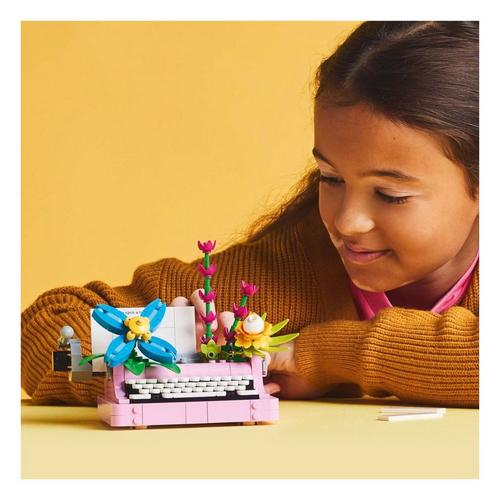 LEGO Creator 3 in 1 Typewriter with Flowers 31169 Building Set - Primary Image