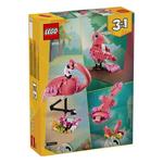 LEGO Creator 3 in 1 Wild Animals Pink Flamingo 31170 Building Set - Thumbnail 6 of 7