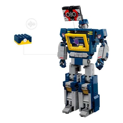 LEGO Icons Tranformers Soundwave 10358 Building Set - Primary Image