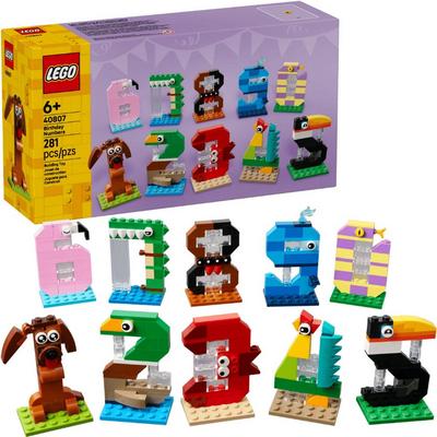 LEGO® Art Birthday Numbers 40807 Building Set