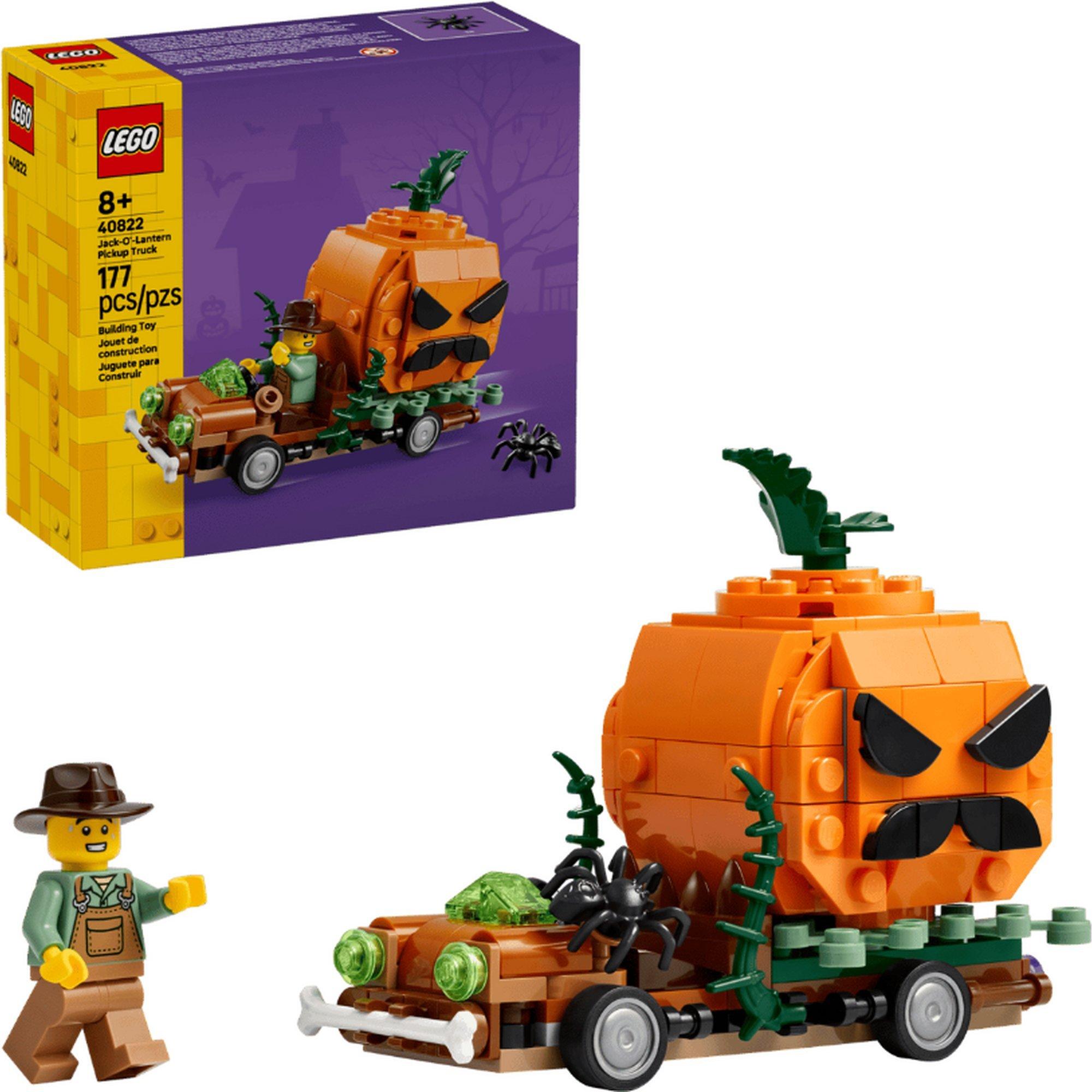 LEGO® Holiday Jack-O'-Lantern Pickup Truck 40822 Building Set