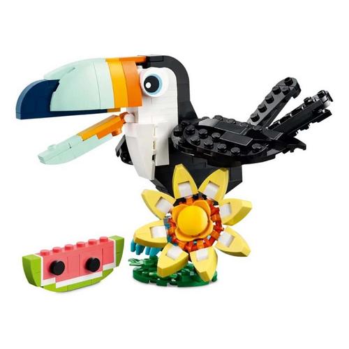 LEGO Creator 3 in 1 Wild Animals Tropical Toucan 31173 Building Set - Primary Image