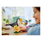 LEGO Creator 3 in 1 Wild Animals Tropical Toucan 31173 Building Set - Thumbnail 5 of 8