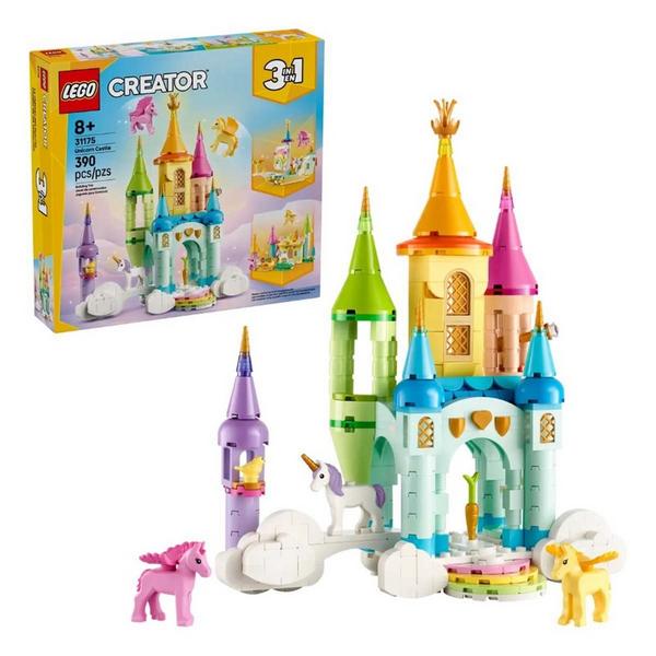 LEGO Creator 3in1 Univorn Castle 31175 Building Set