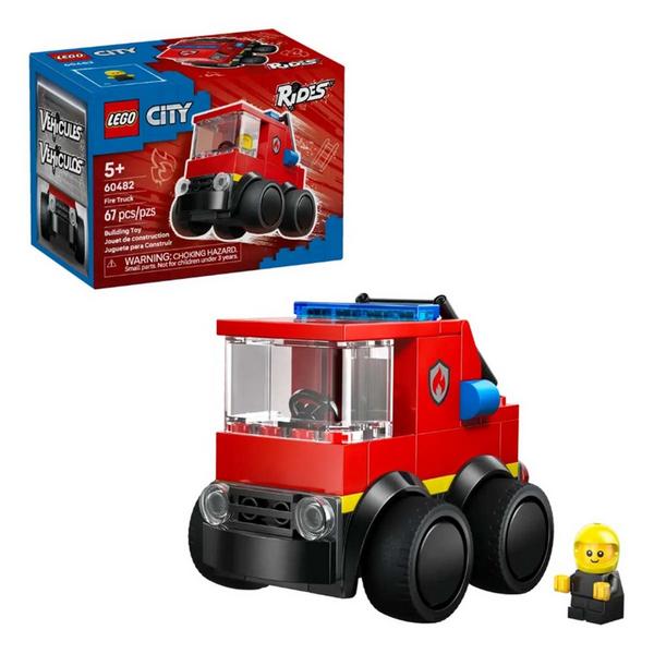LEGO City Rides - Fire Truck 60482 Building Set