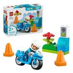 LEGO DUPLO Blue Police Motorcycle 10471 Building Set - Thumbnail 1 of 8