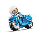 LEGO DUPLO Blue Police Motorcycle 10471 Building Set - Thumbnail 2 of 8