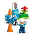 LEGO DUPLO Blue Police Motorcycle 10471 Building Set - Thumbnail 4 of 8