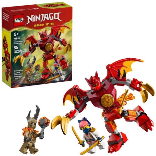 LEGO Ninjago Kai's Dragon Mech Battle Pack 71851 Building Set - Primary Image