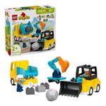 LEGO DUPLO 3 in 1 Construction Vehicles 10475 Building Set - Thumbnail 1 of 9