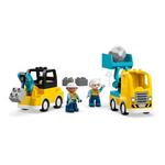LEGO DUPLO 3 in 1 Construction Vehicles 10475 Building Set - Thumbnail 5 of 9