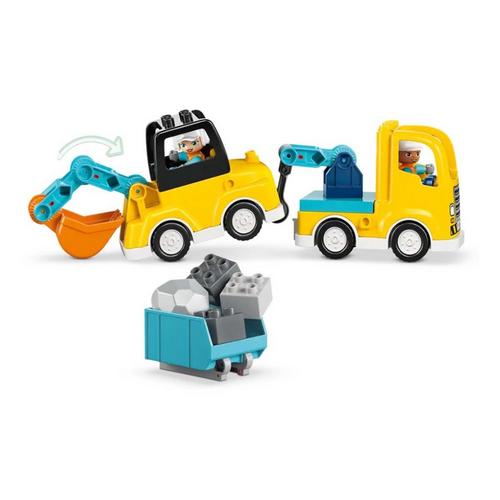 LEGO DUPLO 3 in 1 Construction Vehicles 10475 Building Set - Primary Image