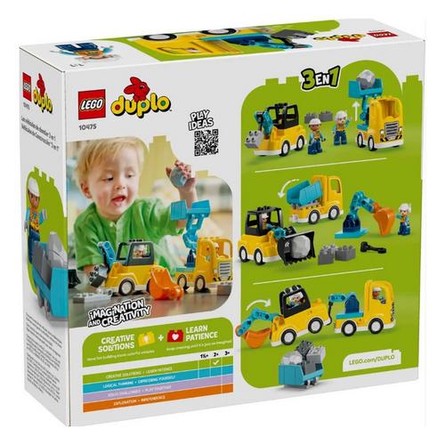 LEGO DUPLO 3 in 1 Construction Vehicles 10475 Building Set - Primary Image
