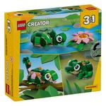 LEGO Creator 3 in 1 Turtle with a Water Lily Flower 31377 Building Set - Thumbnail 6 of 7