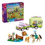 LEGO Friends Horse & Baby Foal Trailer 42695 Building Set - Thumbnail 1 of 7