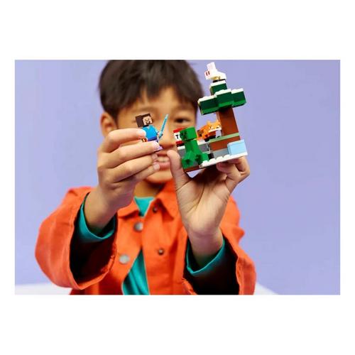 LEGO Minecraft Steve's Taiga Adventure 21583 Building Set - Primary Image