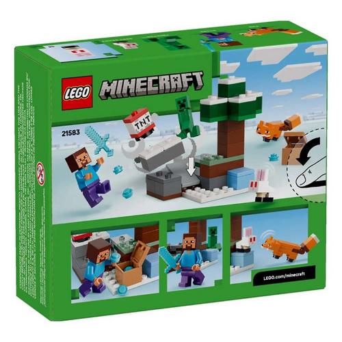 LEGO Minecraft Steve's Taiga Adventure 21583 Building Set - Primary Image