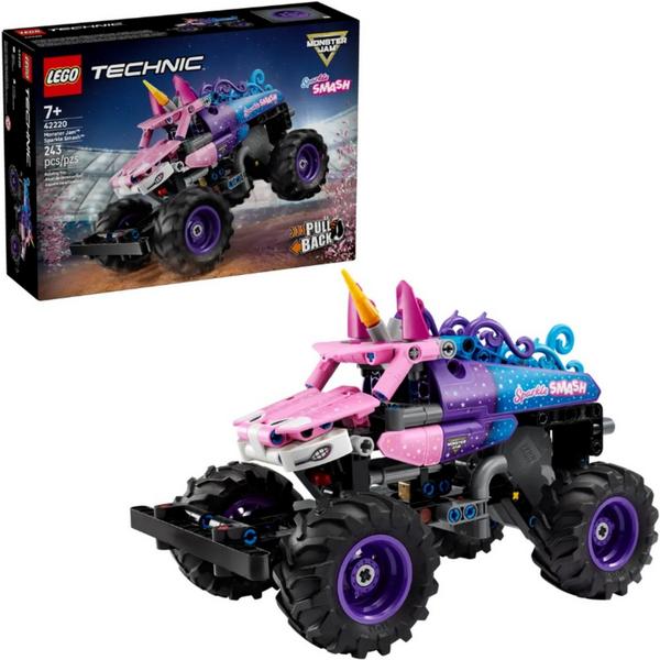 LEGO Technic Monster Jam Sparkle Smash Pull-Back 42220 Building Set