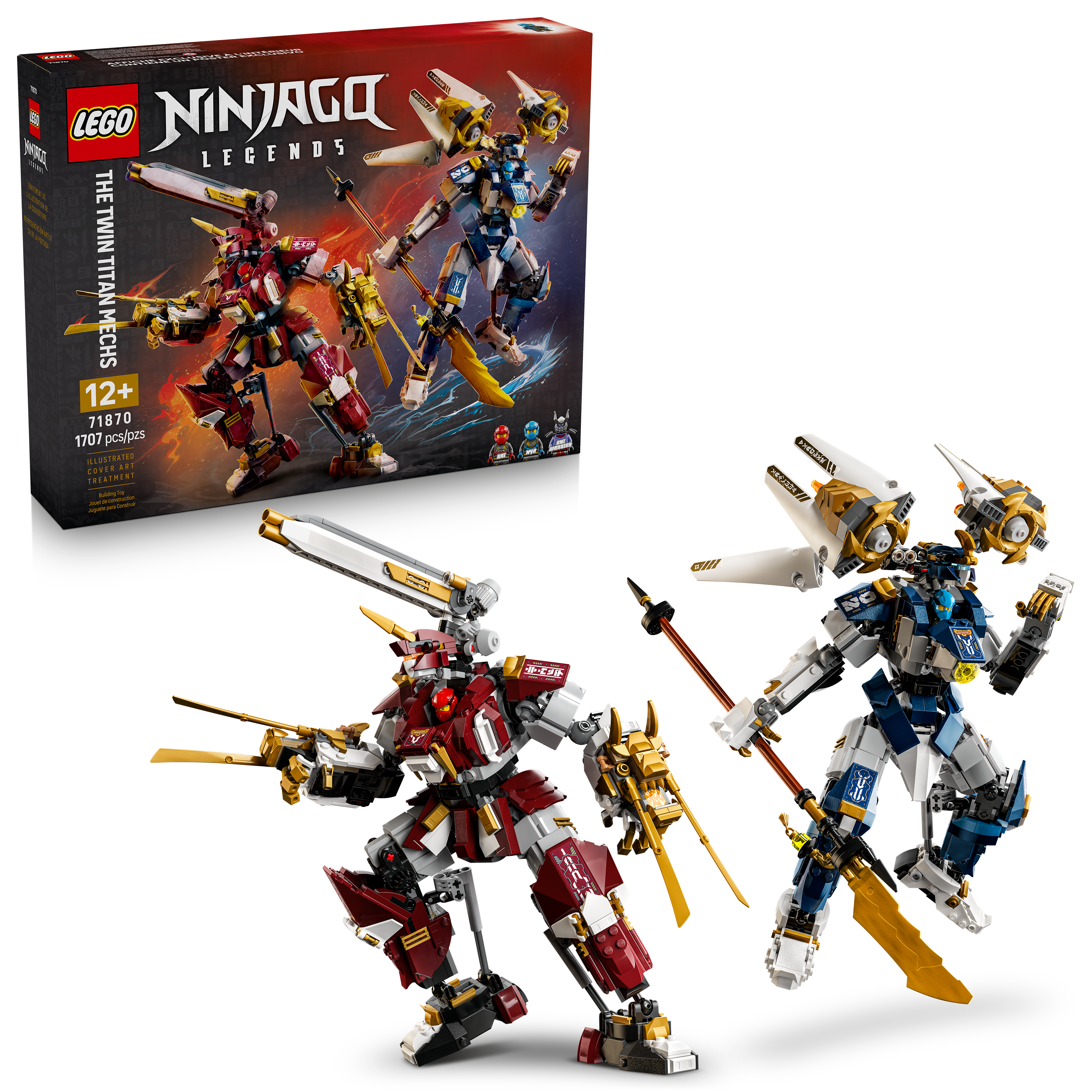 LEGO® Ninjago The Twin Titan Mechs 71870 Building Set