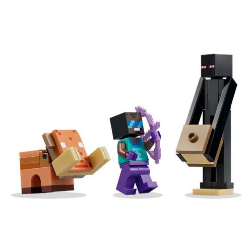 LEGO Minecraft Nether & End Portal Journey 21584 Building Set - Primary Image