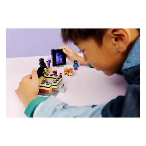 LEGO Minecraft Nether & End Portal Journey 21584 Building Set - Primary Image