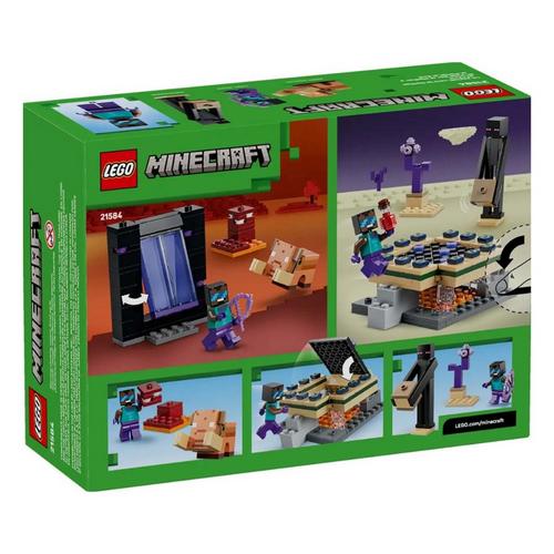 LEGO Minecraft Nether & End Portal Journey 21584 Building Set - Primary Image