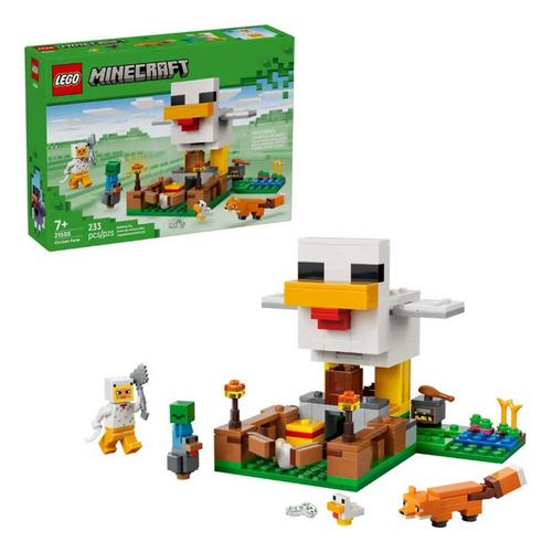 LEGO Minecraft Chicken Farm 21585 Building Set - Primary Image