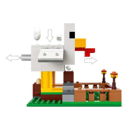 LEGO Minecraft Chicken Farm 21585 Building Set - Primary Image