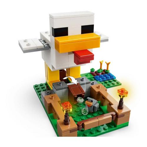 LEGO Minecraft Chicken Farm 21585 Building Set - Primary Image