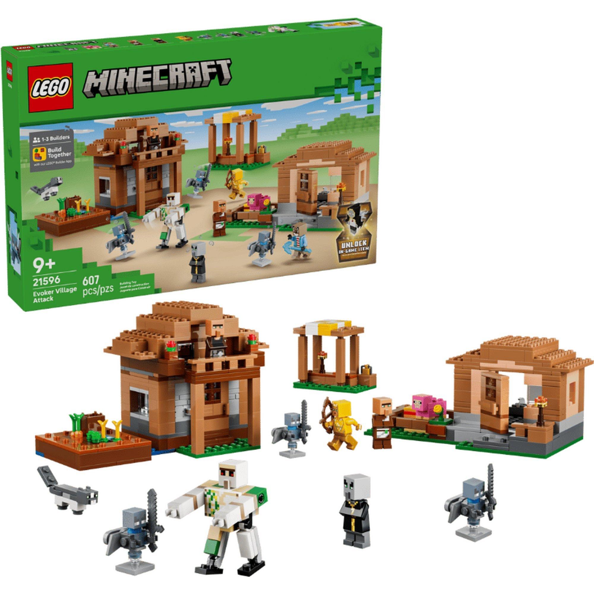 LEGO® Minecraft Evoker Village Attack 21596 Building Set