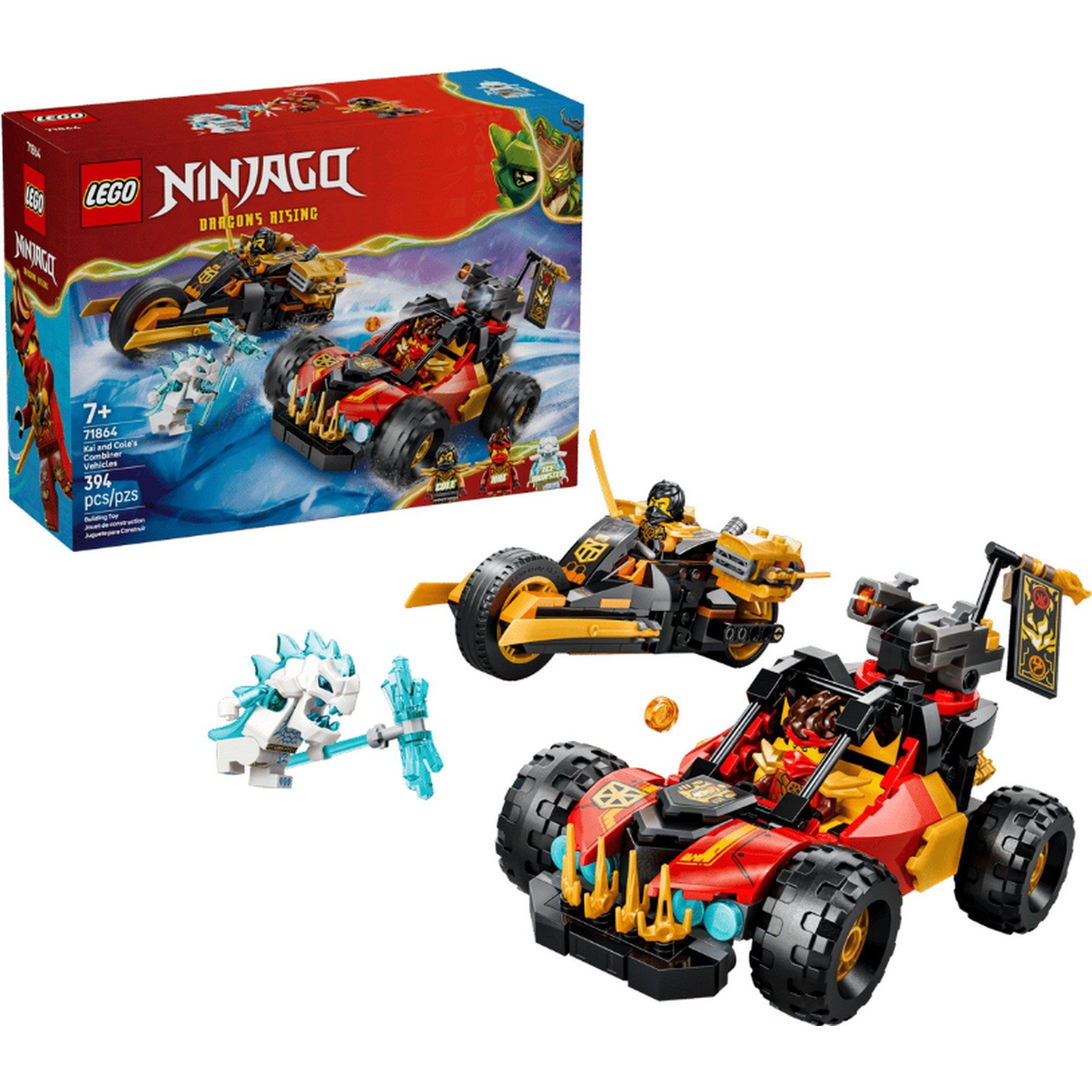 LEGO® Ninjago Kai and Cole's Combiner Vehicles 71864 Building Set
