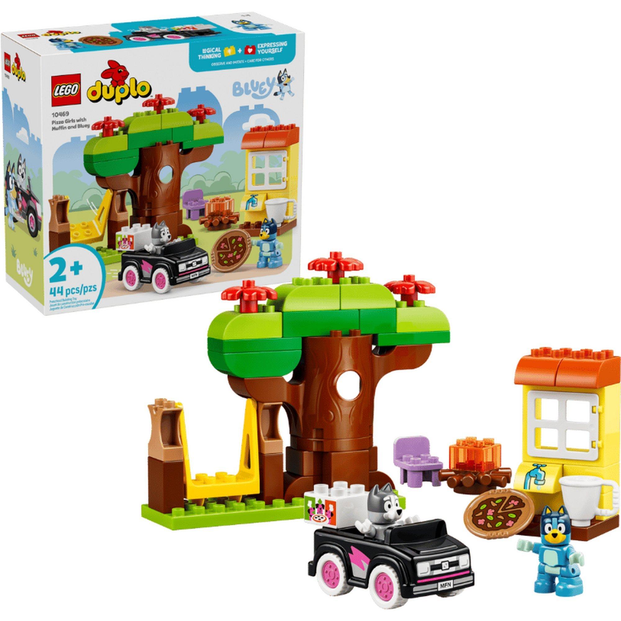 LEGO® DUPLO Pizza Girls with Muffin and 10469 Building Set