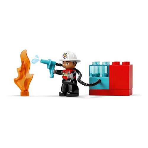 LEGO DUPLO Fire Truck with Hose and Firefighter 10473 Building Set - Primary Image