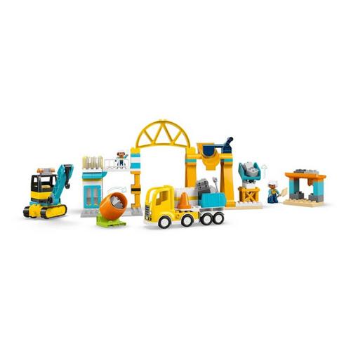 LEGO DUPLO 3 in 1 Construction Site and Vehicles 10476 Building Set - Primary Image