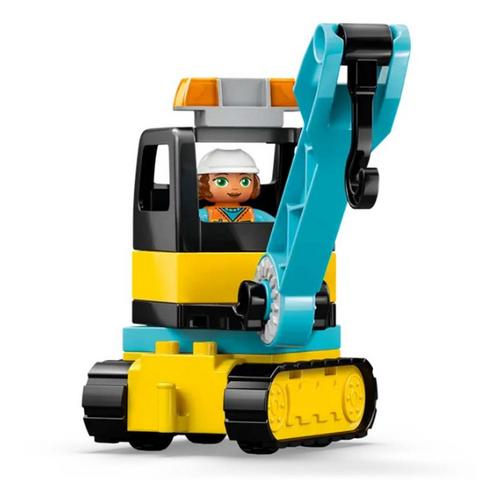 LEGO DUPLO 3 in 1 Construction Site and Vehicles 10476 Building Set - Primary Image