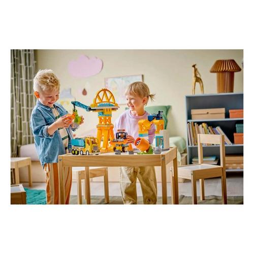 LEGO DUPLO 3 in 1 Construction Site and Vehicles 10476 Building Set - Primary Image