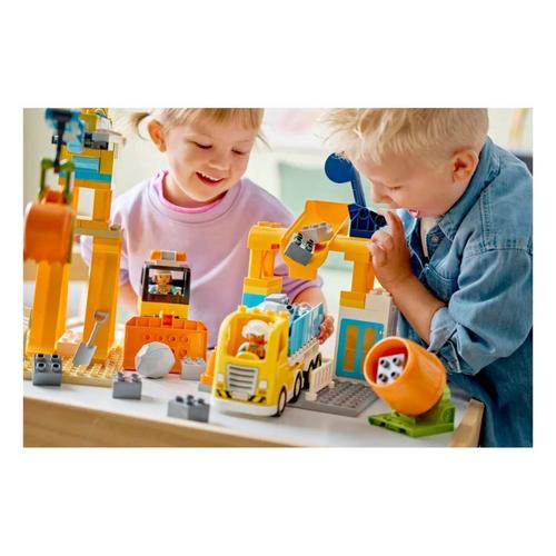 LEGO DUPLO 3 in 1 Construction Site and Vehicles 10476 Building Set - Primary Image