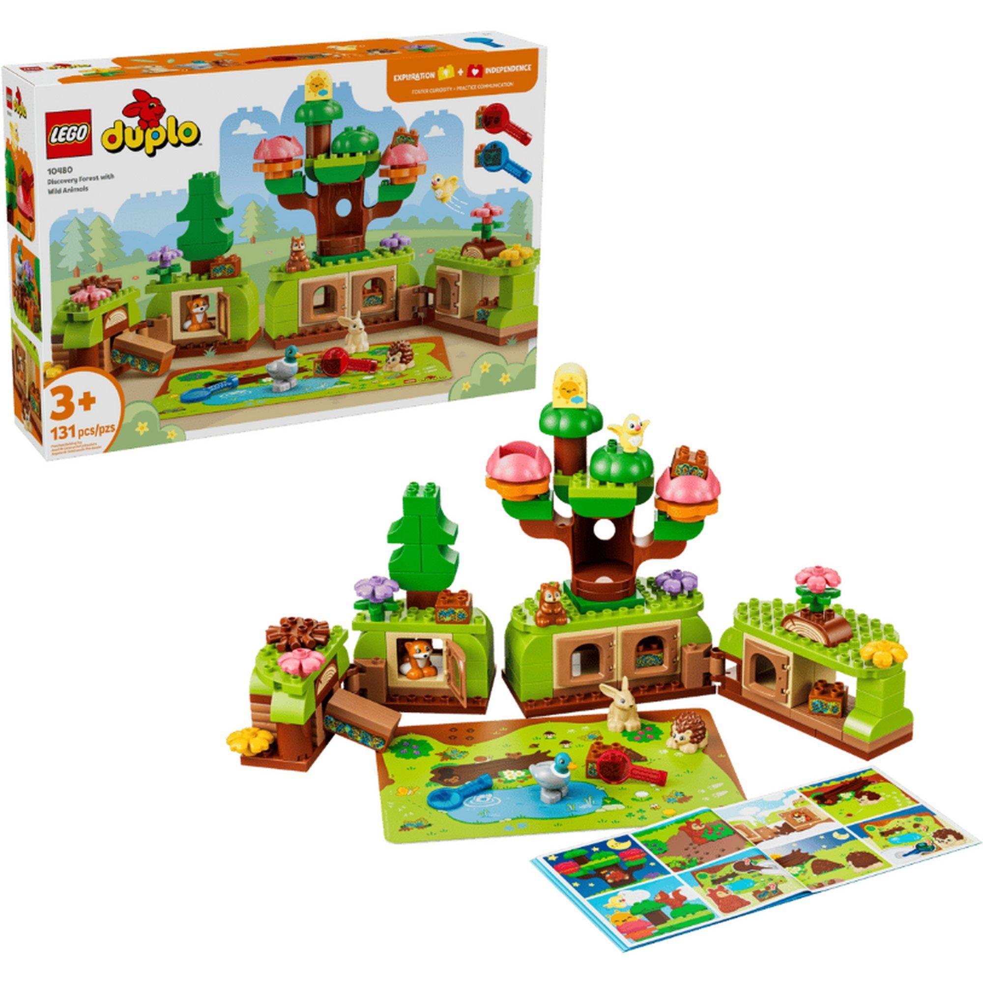 LEGO® DUPLO Discovery Forest with Wild Animals 10480 Building Set