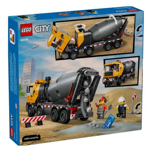 LEGO City Cement Mixer 60478 Building Set - Primary Image