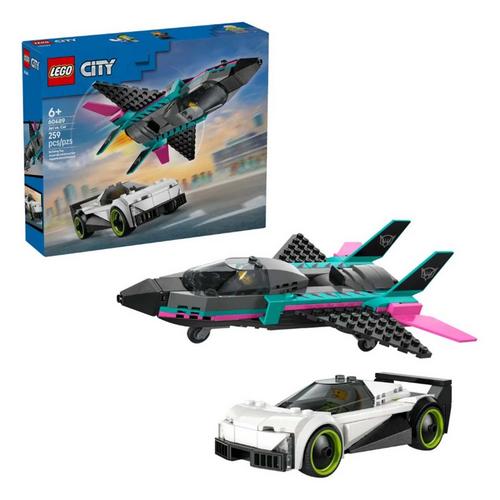 LEGO City Jet vs. Car 60489 Building Set - Primary Image