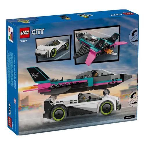 LEGO City Jet vs. Car 60489 Building Set - Primary Image
