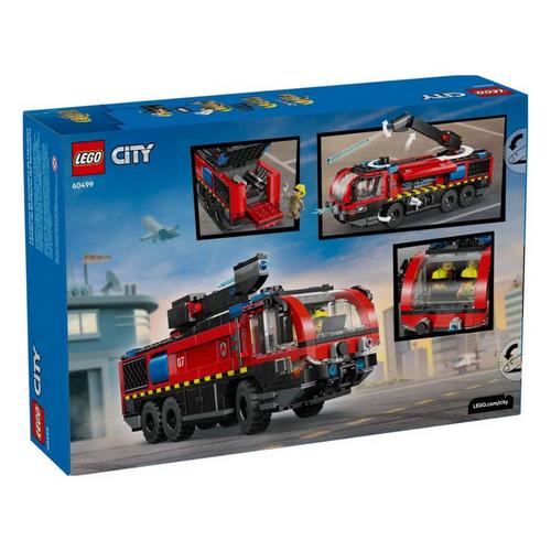 LEGO City Airport Fire Truck 60499 Building Set - Primary Image