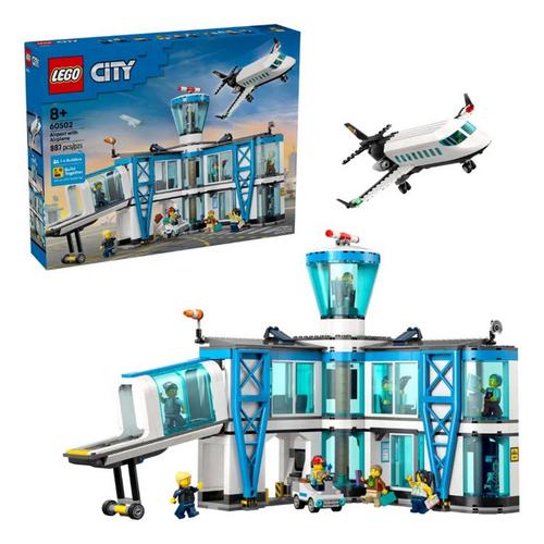 LEGO City Airport with Airplane 60502 Building Set - Primary Image